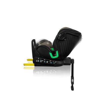 Lionelo - Siège auto HARMONY i-Size 40-150 cm avec base pivotante noir/olive