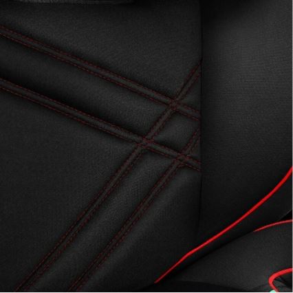 Lionelo - Siège auto HUGO i-Taille 100-150 cm noir/rouge