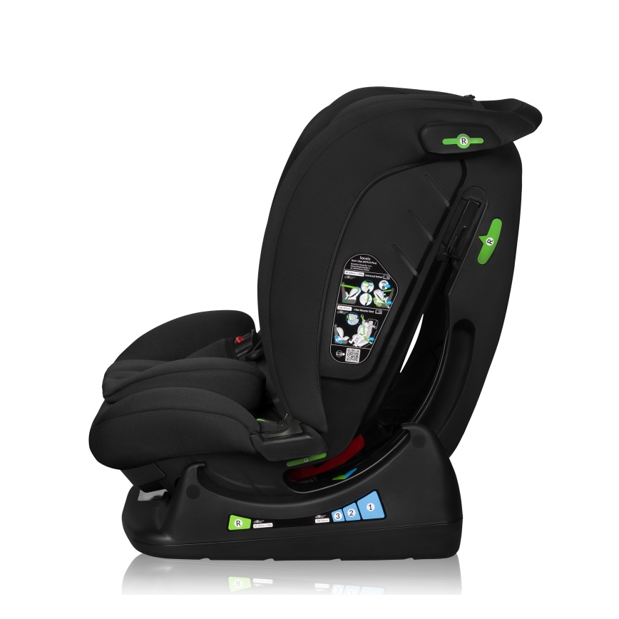 Lionelo - Siège auto IZZY i-Size 40-150 cm Noir carbone