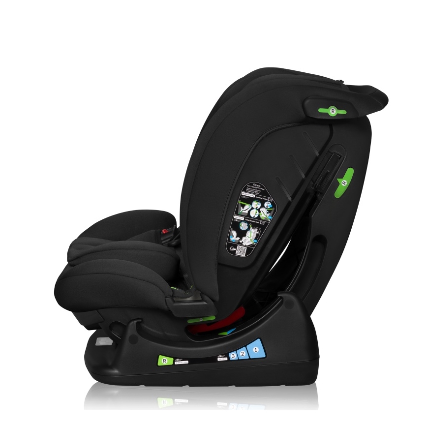 Lionelo - Siège auto IZZY i-Size 40-150 cm Noir carbone