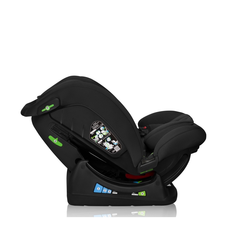 Lionelo - Siège auto IZZY i-Size 40-150 cm Noir carbone