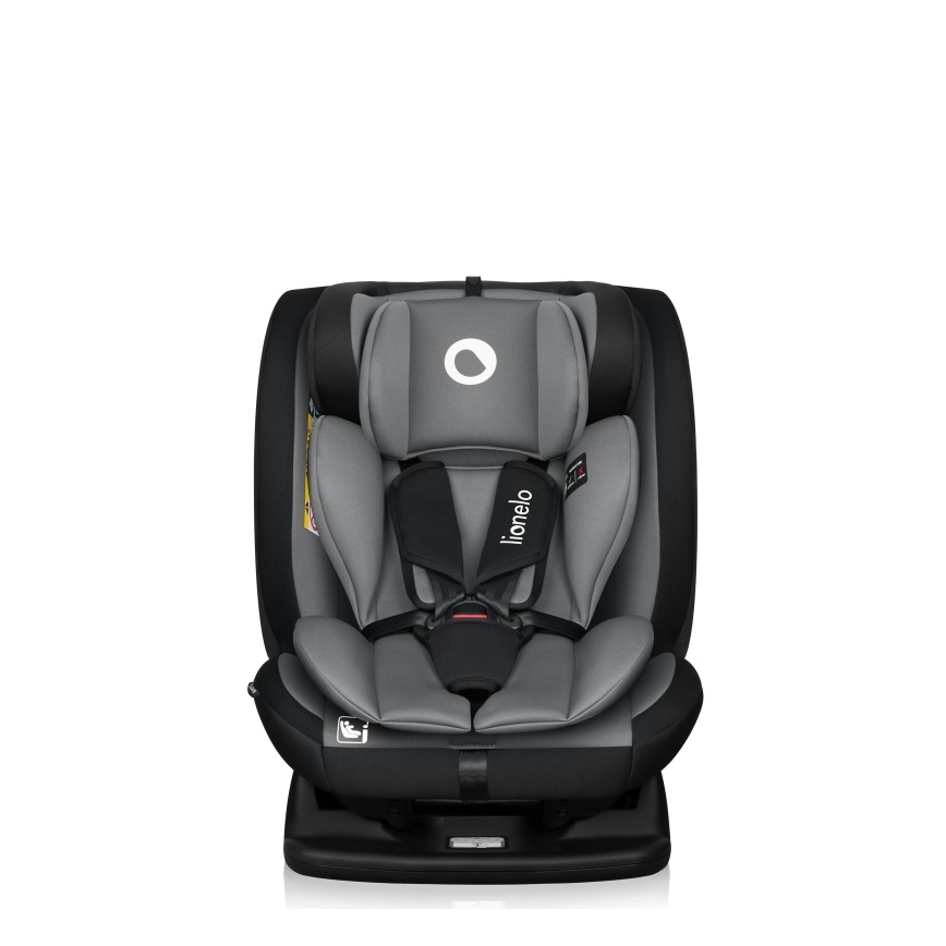 Lionelo - Siège-auto IZZY i-Size 40-150 cm Noir/Gris