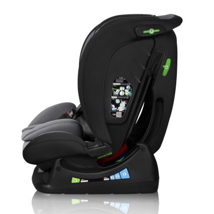 Lionelo - Siège-auto IZZY i-Size 40-150 cm Noir/Gris