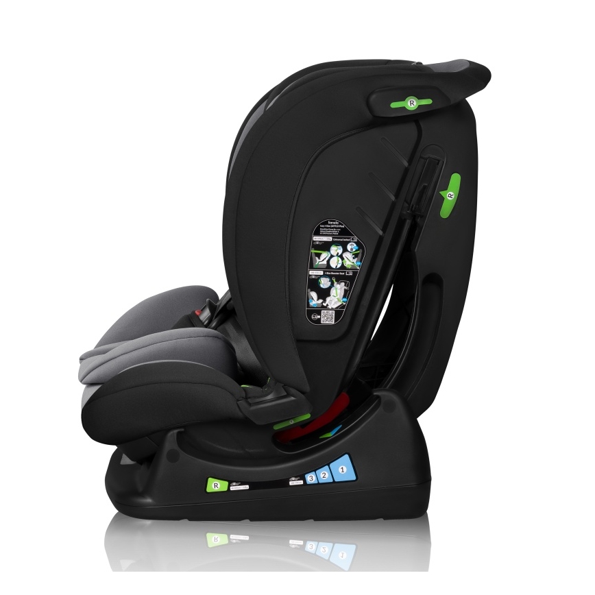 Lionelo - Siège-auto IZZY i-Size 40-150 cm Noir/Gris