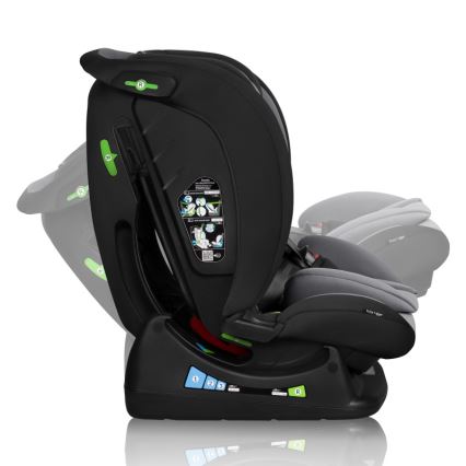 Lionelo - Siège-auto IZZY i-Size 40-150 cm Noir/Gris