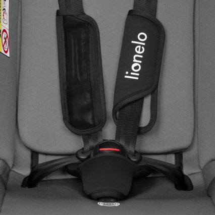 Lionelo - Siège-auto IZZY i-Size 40-150 cm Noir/Gris