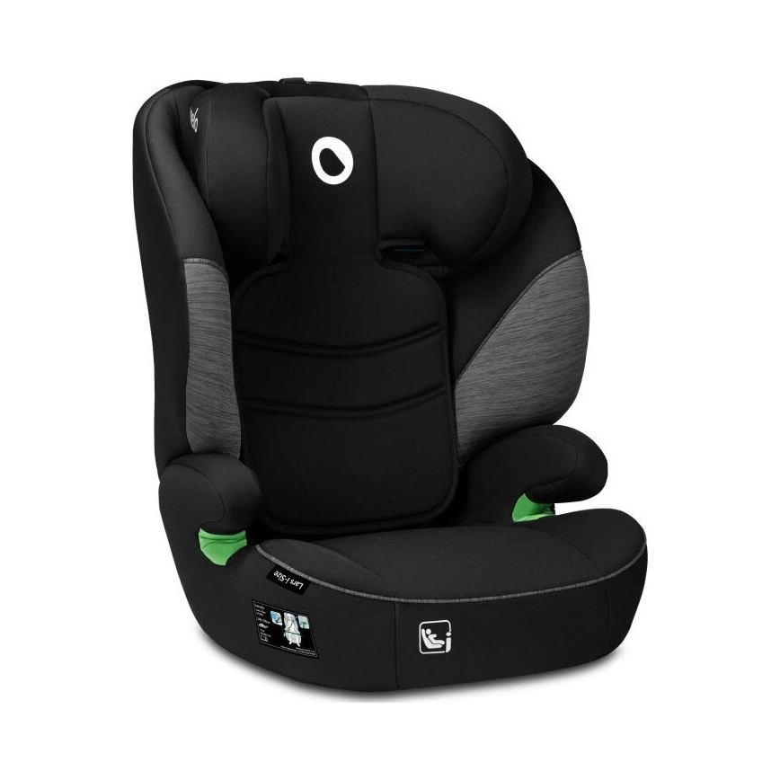 Lionelo - Siège auto LARS i-Taille 100-150 cm noir