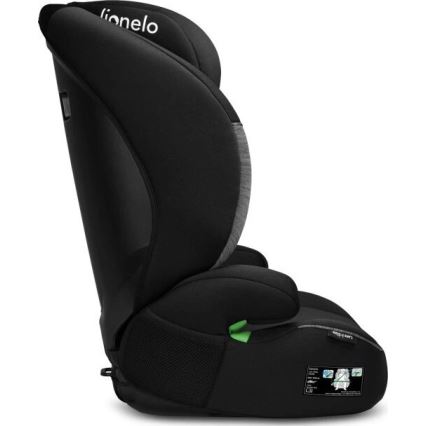 Lionelo - Siège auto LARS i-Taille 100-150 cm noir
