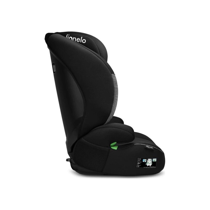 Lionelo - Siège auto LARS i-Taille 100-150 cm noir