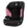 Lionelo - Siège auto LARS i-Taille 100-150 cm noir/rose