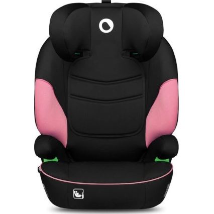 Lionelo - Siège auto LARS i-Taille 100-150 cm noir/rose
