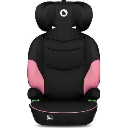 Lionelo - Siège auto LARS i-Taille 100-150 cm noir/rose