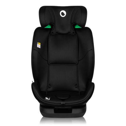 Lionelo - Siège auto LAVENDER i-Size avec base pivotante, 76–150 cm, Noir Carbone