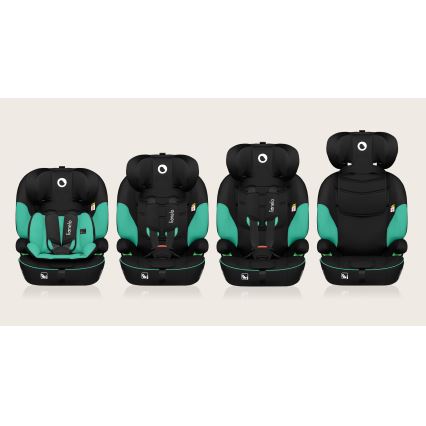 Lionelo - Siège auto LEVI i-Size 76-150 cm Vert émeraude