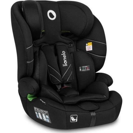 Lionelo - Siège auto LEVI ONE i-Taille 76-150 cm noir