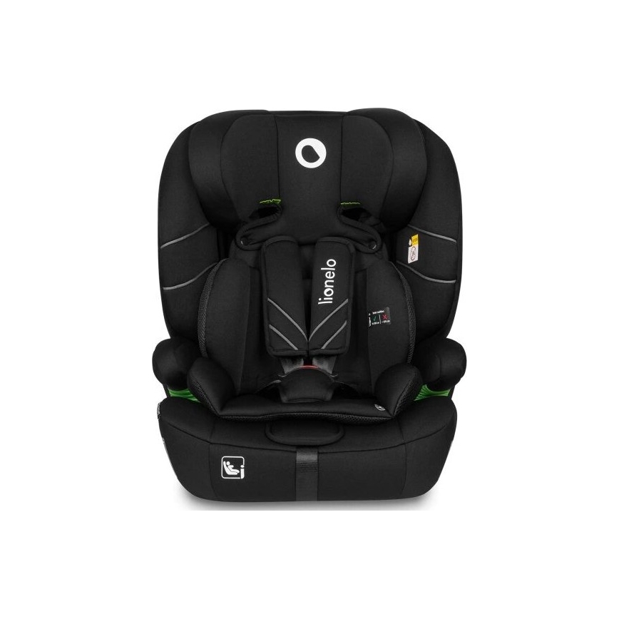 Lionelo - Siège auto LEVI ONE i-Taille 76-150 cm noir
