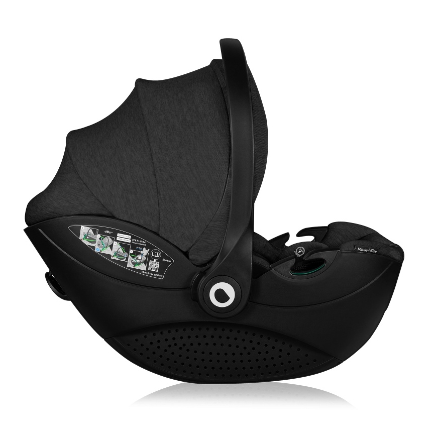 Lionelo - Siège-auto MOXIE i-Size 40-87 cm Noir Onyx