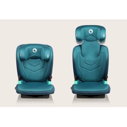 Lionelo - Siège-auto NEAL i-Size 100-150 cm Vert turquoise