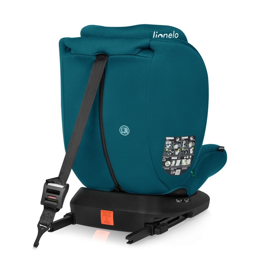 Lionelo - Siège-auto pivotant avec base BASTIAAN i-Size 40-150 cm bleu indigo