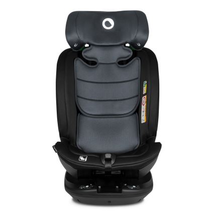 Lionelo - Siège auto pivotant avec base BASTIAAN i-Size 40-150 cm Gris pierre