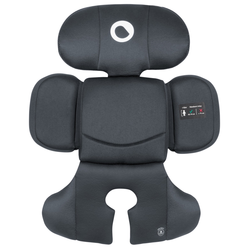 Lionelo - Siège auto pivotant avec base BASTIAAN i-Size 40-150 cm Gris pierre