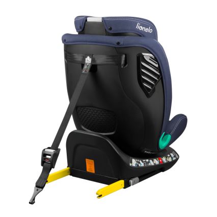Lionelo - Siège auto pivotant sur base BASTIAAN ONE i-Size 40-150 cm Bleu marine