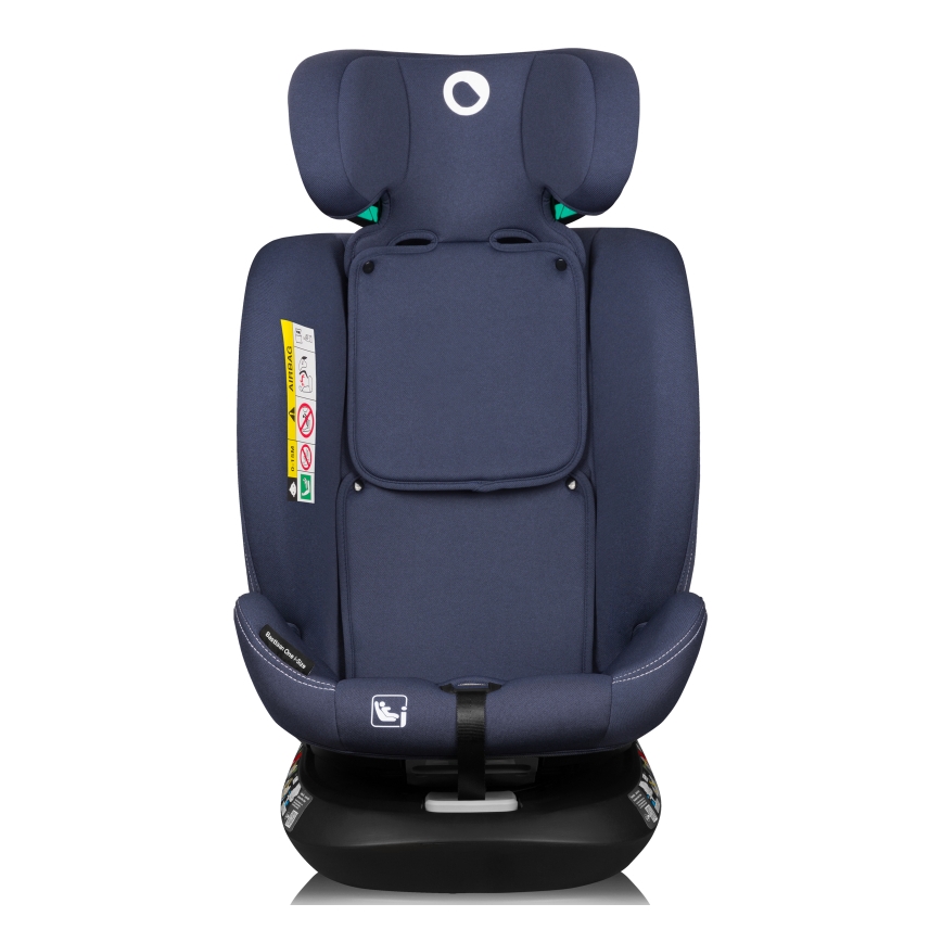 Lionelo - Siège auto pivotant sur base BASTIAAN ONE i-Size 40-150 cm Bleu marine