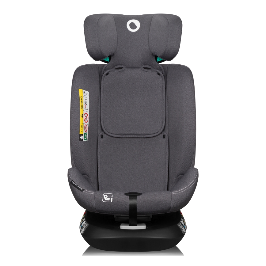 Lionelo - Siège-auto avec base pivotante BASTIAAN ONE i-Size 40-150 cm Gris pierre