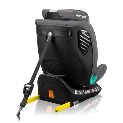 Lionelo - Siège-auto pivotant avec base BASTIAAN ONE i-Size 40–150 cm Rose