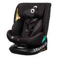 Lionelo - Siège-auto pivotant avec base BASTIAAN ONE i-Size de 40 à 150 cm Noir carbone