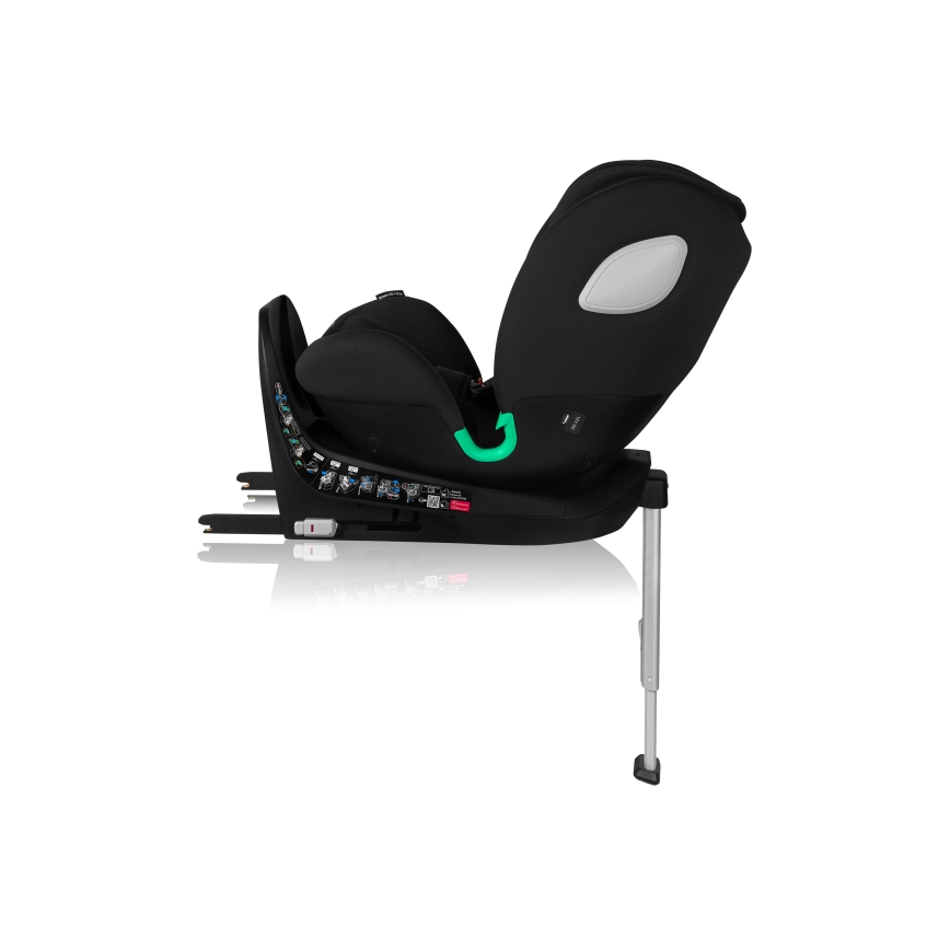 Lionelo - Siège-auto pivotant avec base BRAAM AIR i-Size 40-150 cm Black Carbon