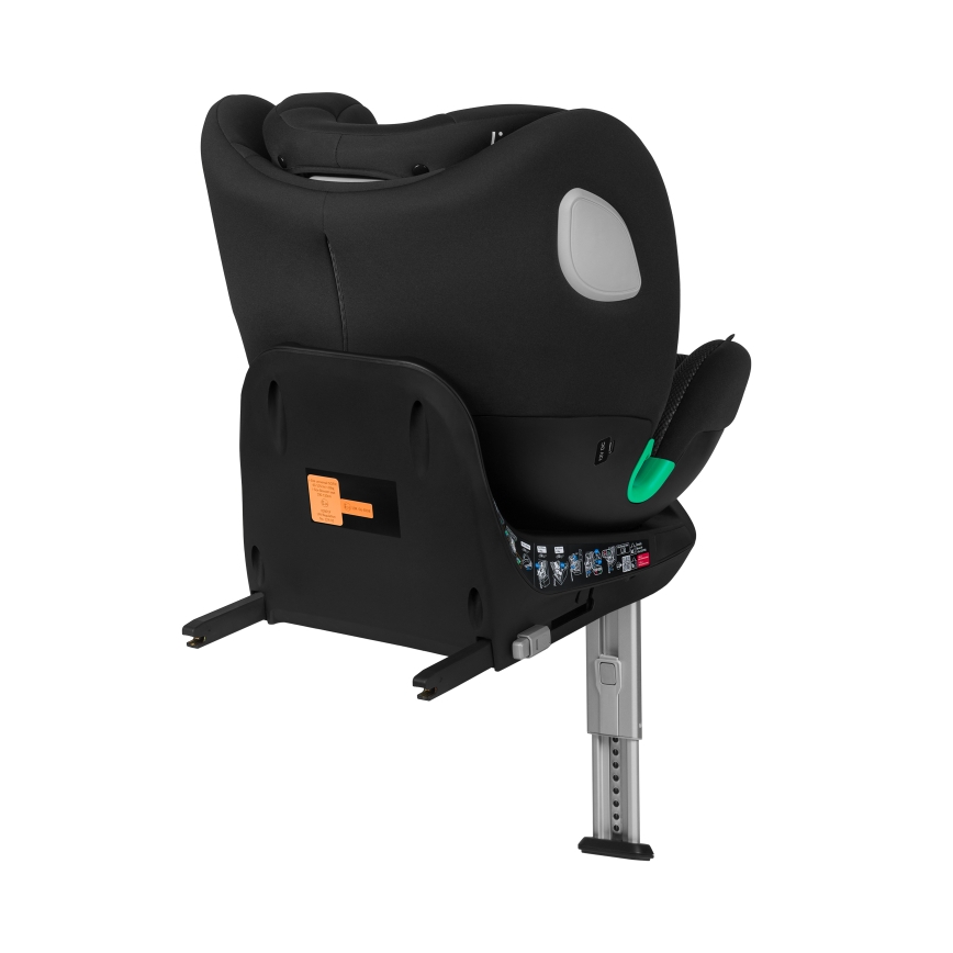 Lionelo - Siège-auto pivotant avec base BRAAM AIR i-Size 40-150 cm Black Carbon