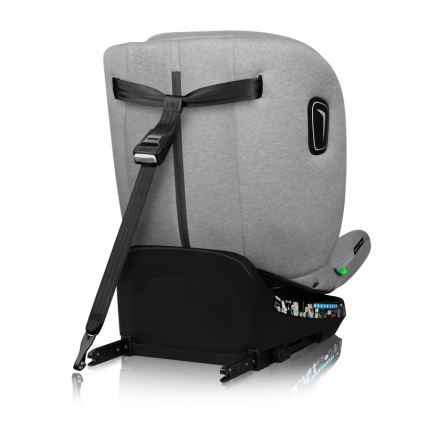 Lionelo - Siège-auto pivotant avec base BRAVE i-Size 40-150 cm Gris pierre