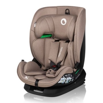 Lionelo - Siège auto pivotant avec base LAVENDER i-Size 76-150 cm Beige Latte