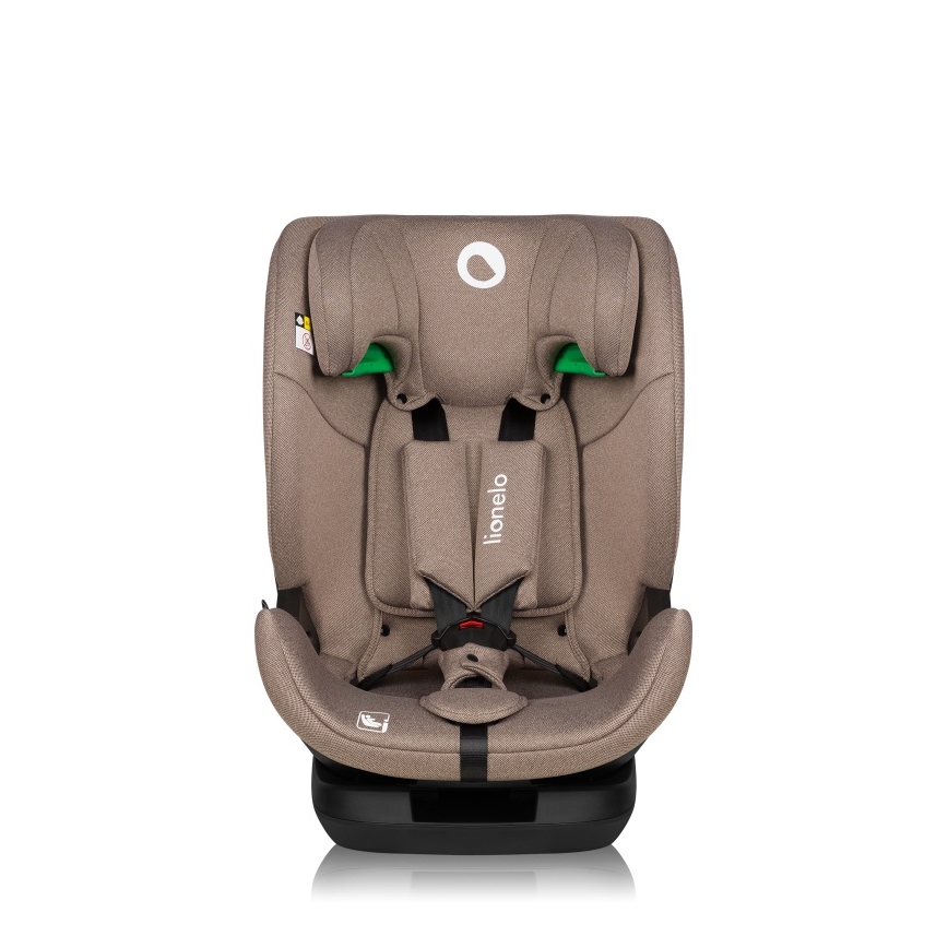 Lionelo - Siège auto pivotant avec base LAVENDER i-Size 76-150 cm Beige Latte