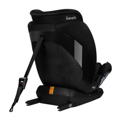 Lionelo - Siège-auto pivotant avec base LAVENDER i-Size 76-150 cm Noir Carbone