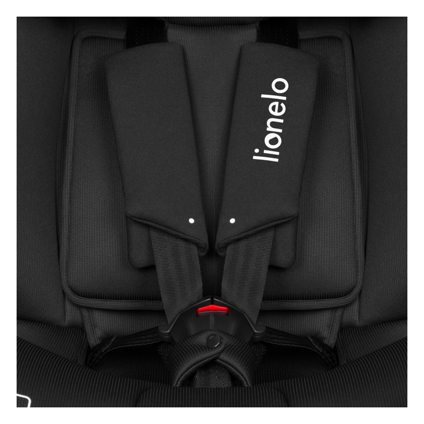 Lionelo - Siège auto pivotant BRAVE i-Size 40-150 cm Noir Carbone