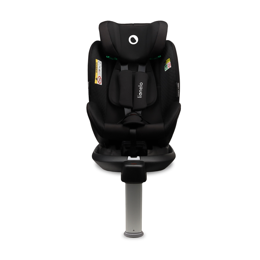 Lionelo - Siège auto pivotant sur base ANTOON PLUS i-Size 40-105 cm Noir Onyx