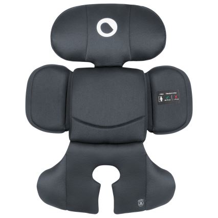 Lionelo - Siège auto pivotant sur base BASTIAAN i-Size 40-150 cm Gris Stone