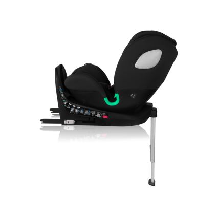 Lionelo - Siège-auto pivotant avec base BRAAM AIR i-Size 40-150 cm Noir Carbone