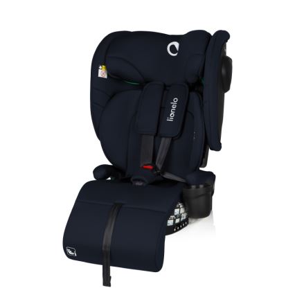 Lionelo - Siège auto pliable NELLY i-Size 76-150 cm Bleu marine
