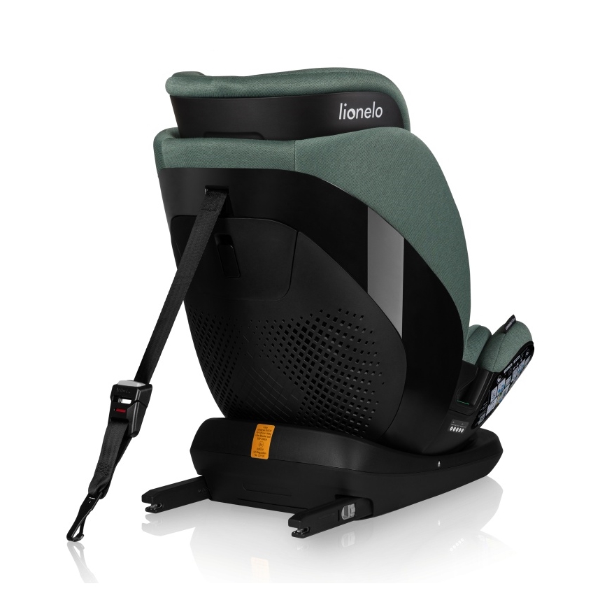 Lionelo - Siège auto pivotant avec base LAVENDER i-Size 76-150 cm Vert pistache