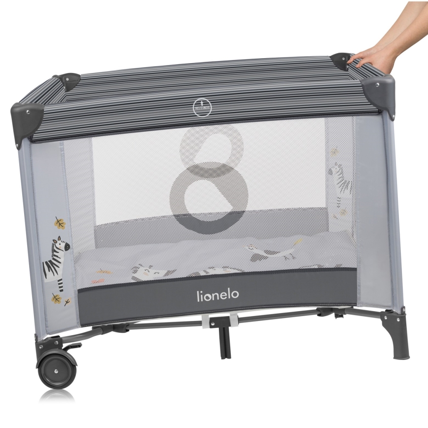 Lionelo - Speelbox BONNIE Grey Stone
