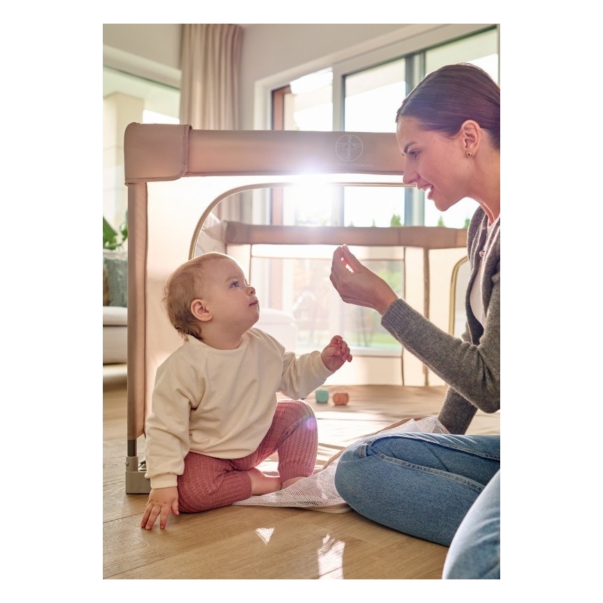 Lionelo - Speelbox FLORENCE Beige zand