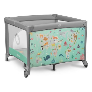 Lionelo - Speelbox MILLE Grijs Groen
