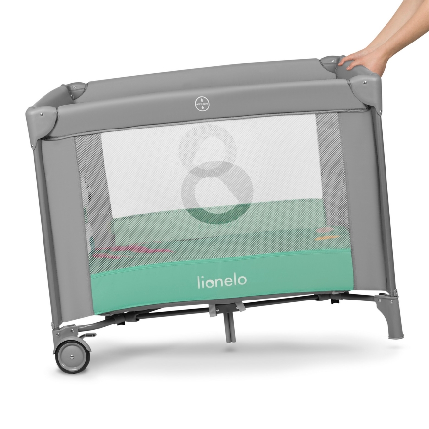 Lionelo - Speelbox MILLE Grijs Groen