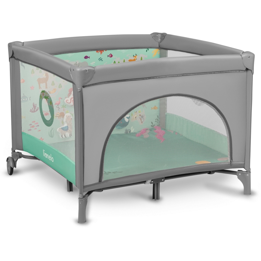 Lionelo - Speelbox MILLE Grijs Groen