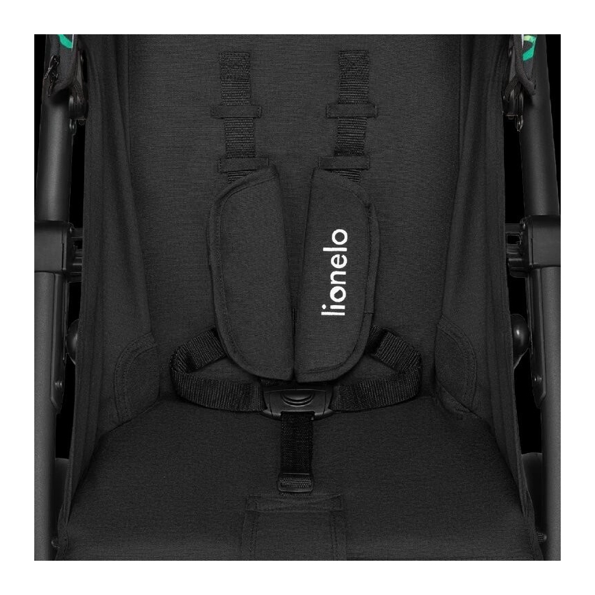 Lionelo - Sportieve kinderwagen ANNET PLUS zwart