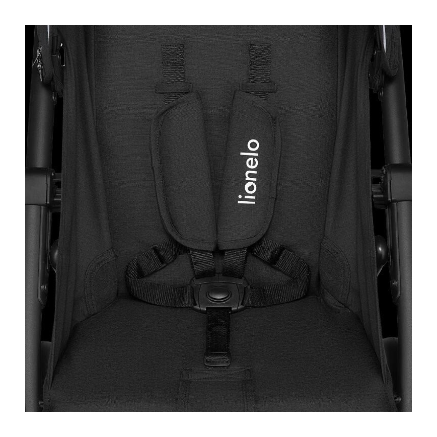 Lionelo - Sportieve kinderwagen ANNET PLUS zwart