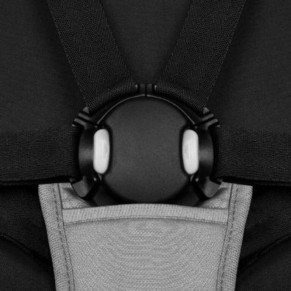 Lionelo - Sportieve kinderwagen AZURA zwart/grijs